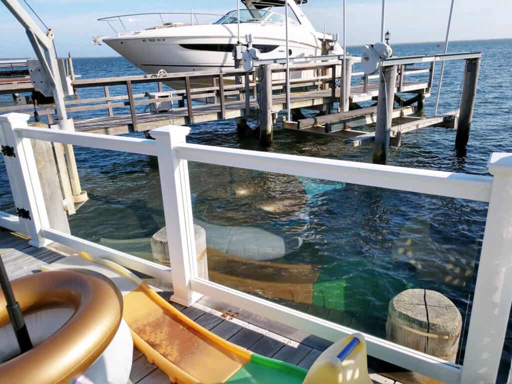 Clear Pvc Railing PVC Railings - All Island Fence