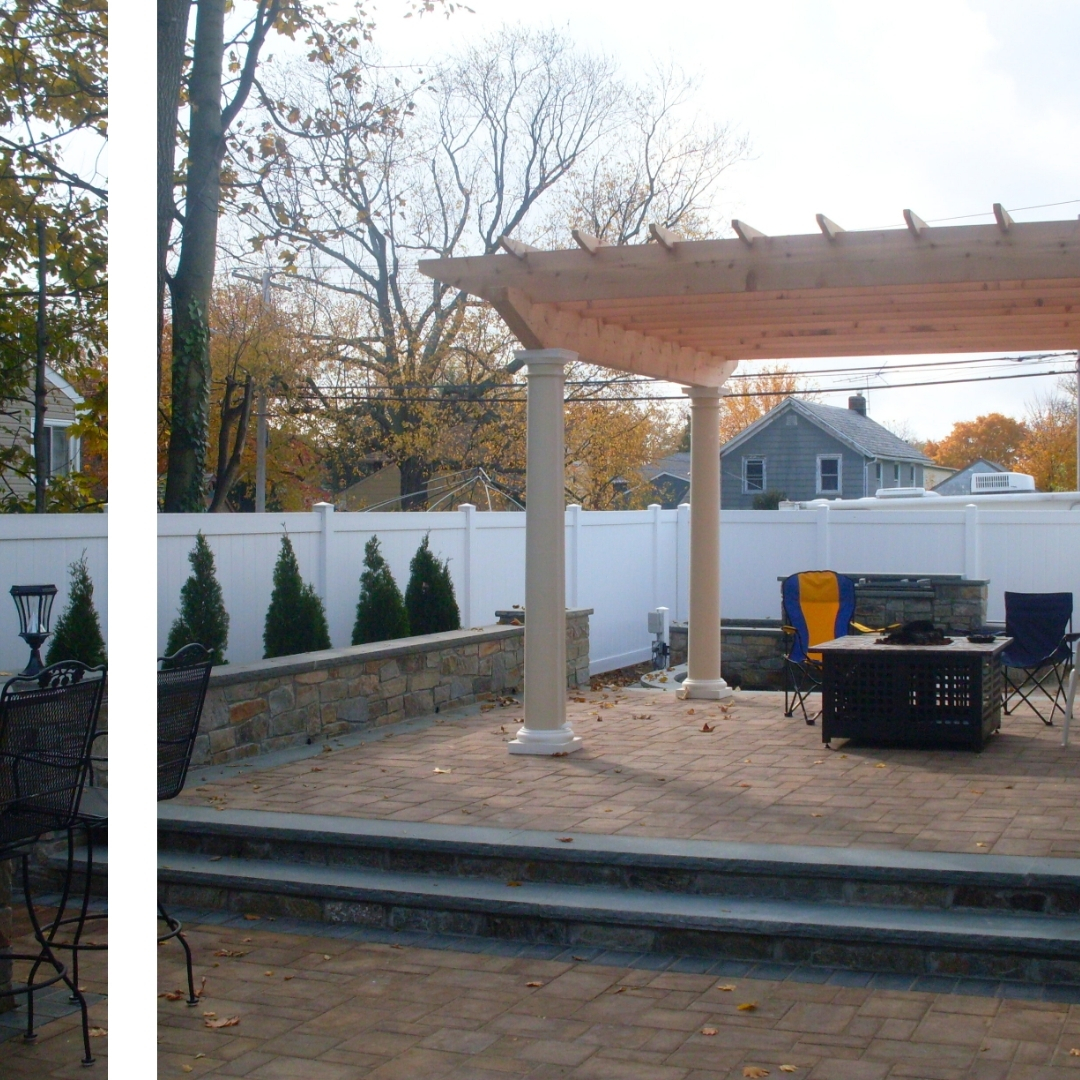 Fencing Contractor Lynbrook 3 image of a backyard