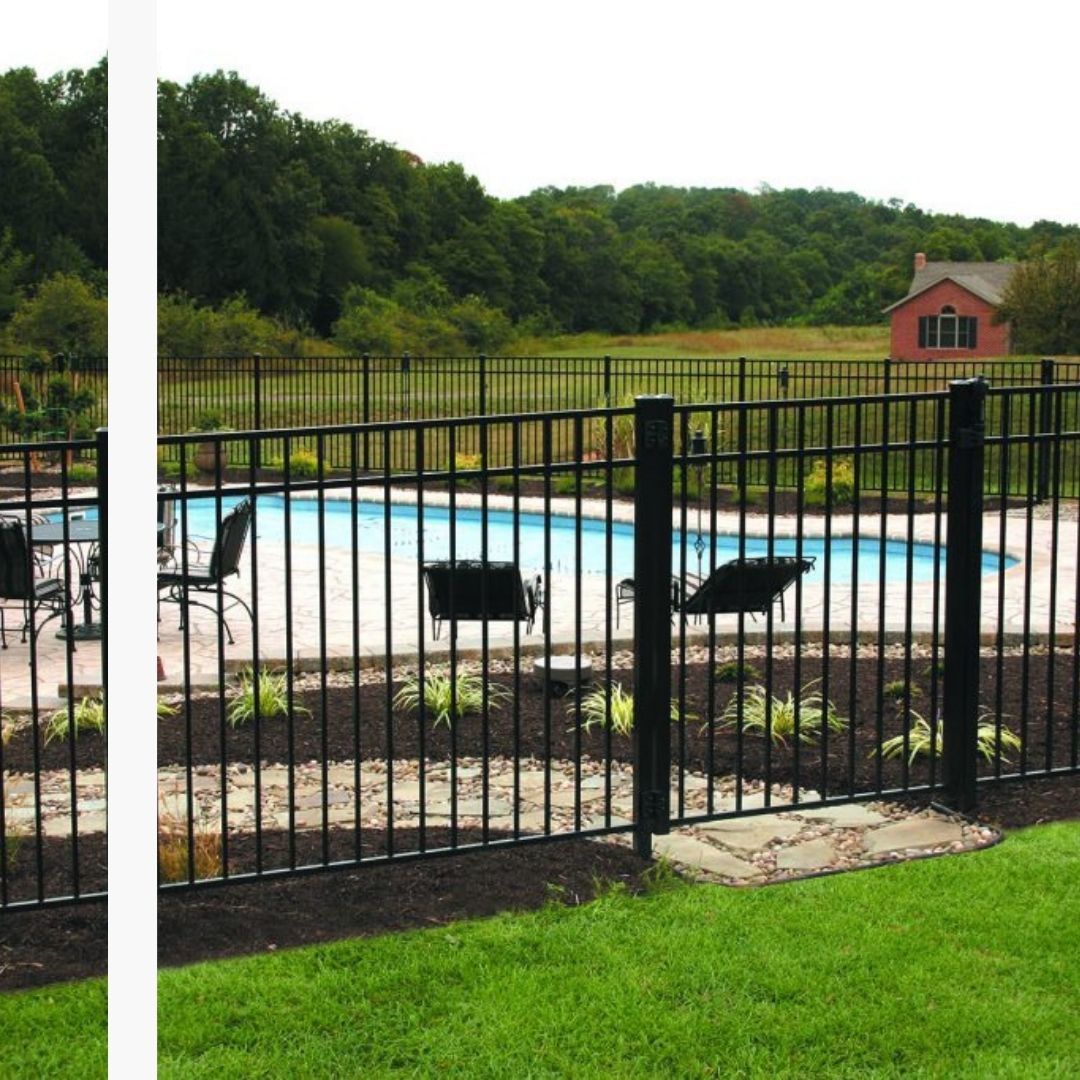 fence around pool