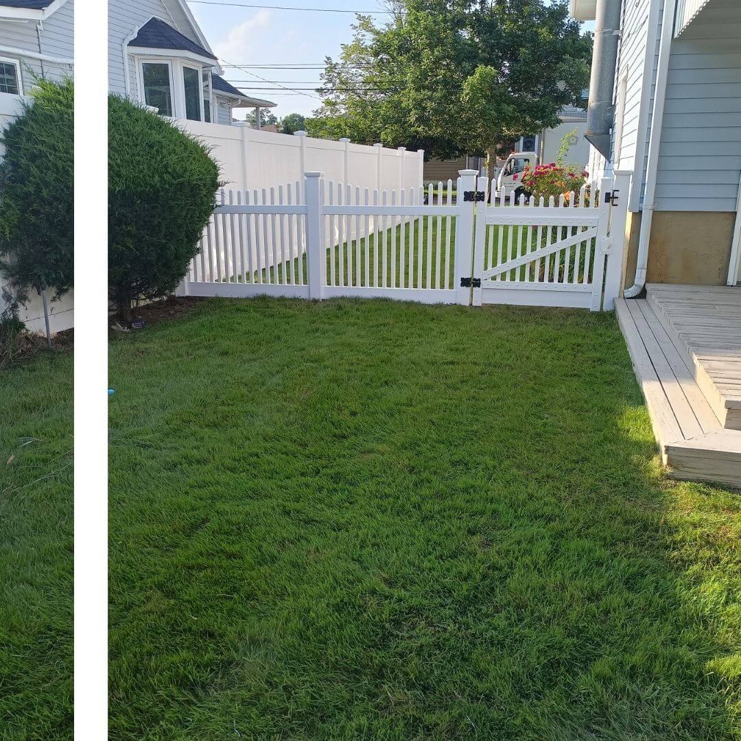PVC vinyl fence