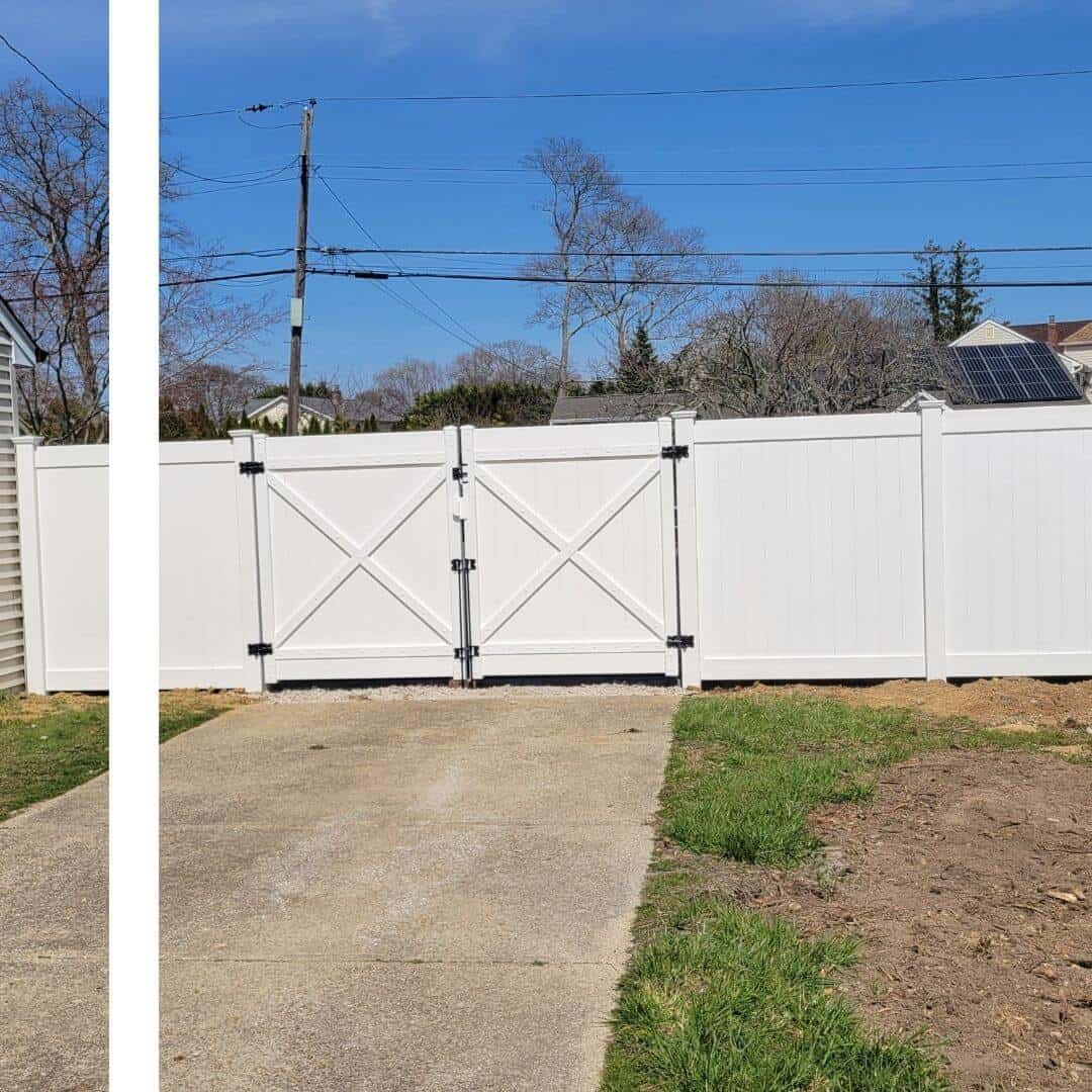 vinyl fence