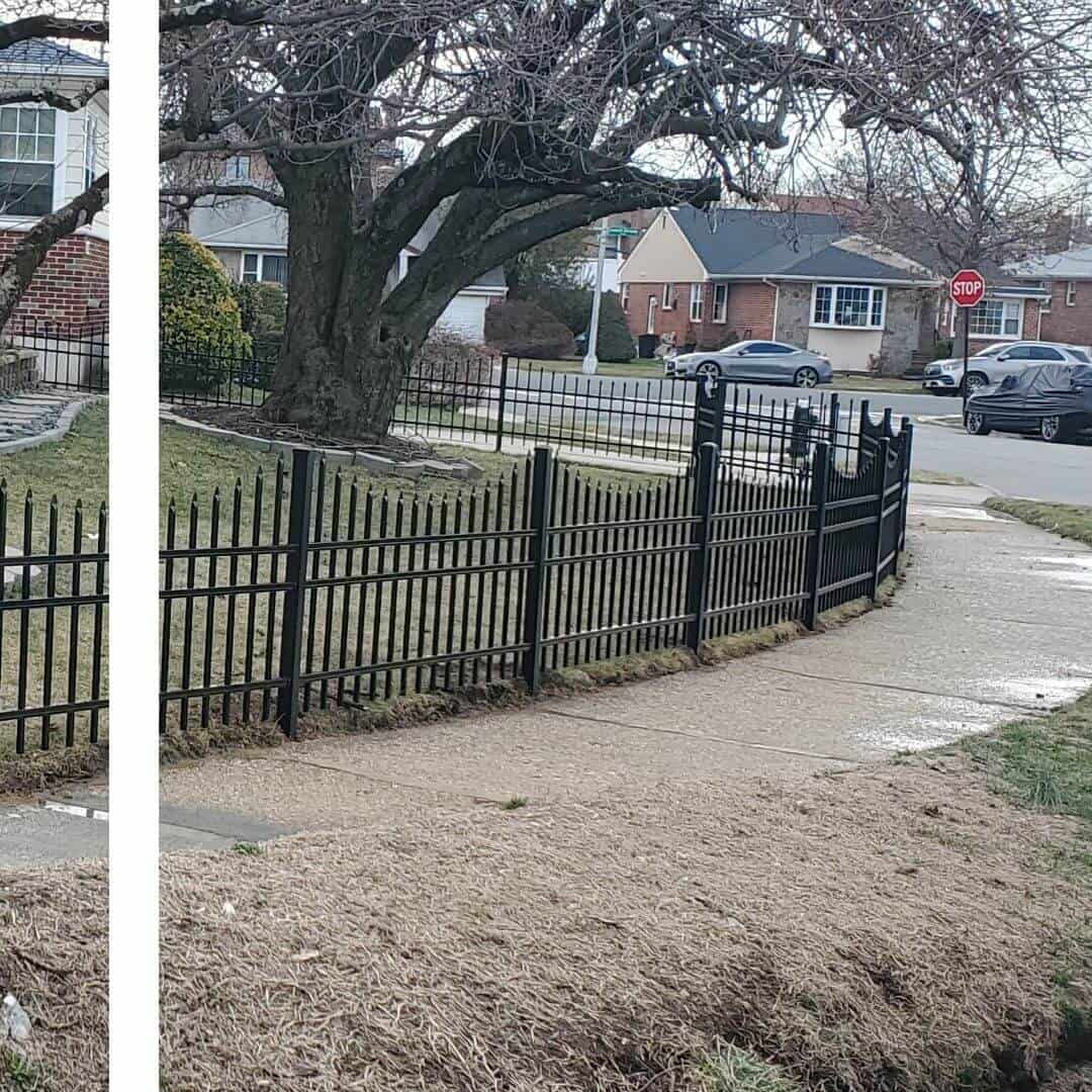 aluminum fence