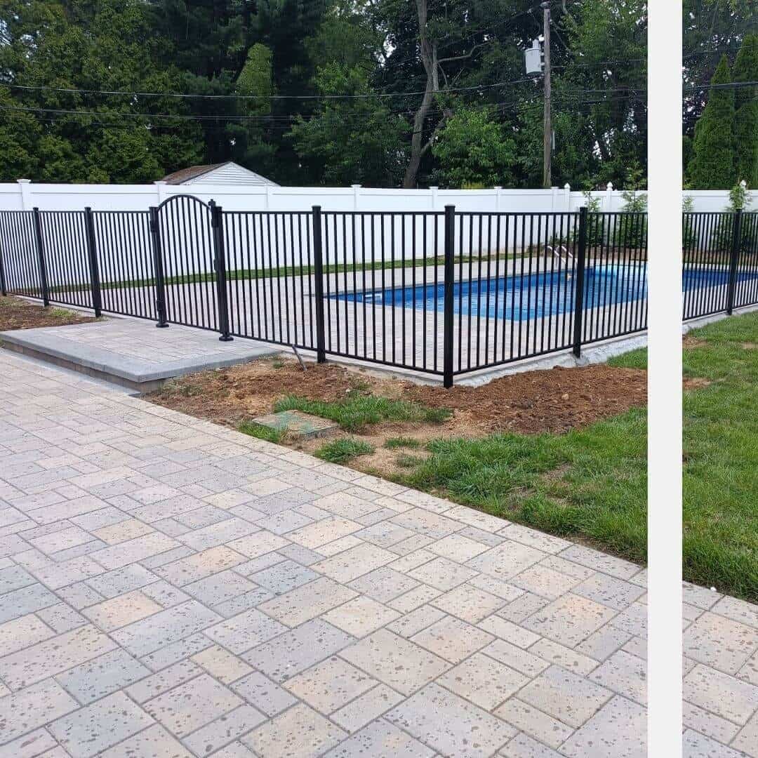 aluminum fence