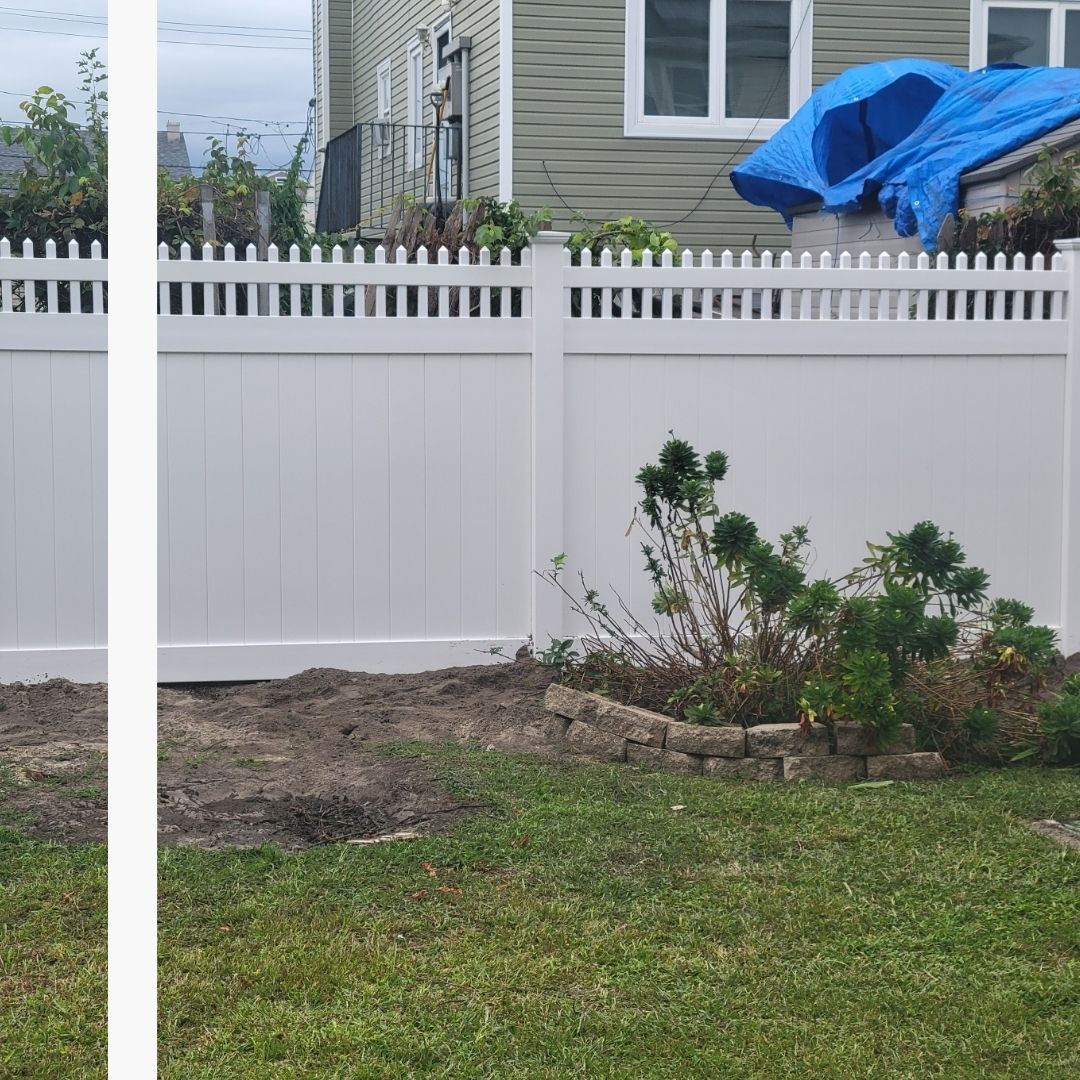 decorative vinyl fence